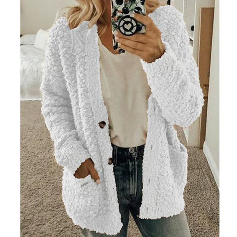 Casual Velvet Jacket ~ Cloud-soft warmth you’ll want to live in.