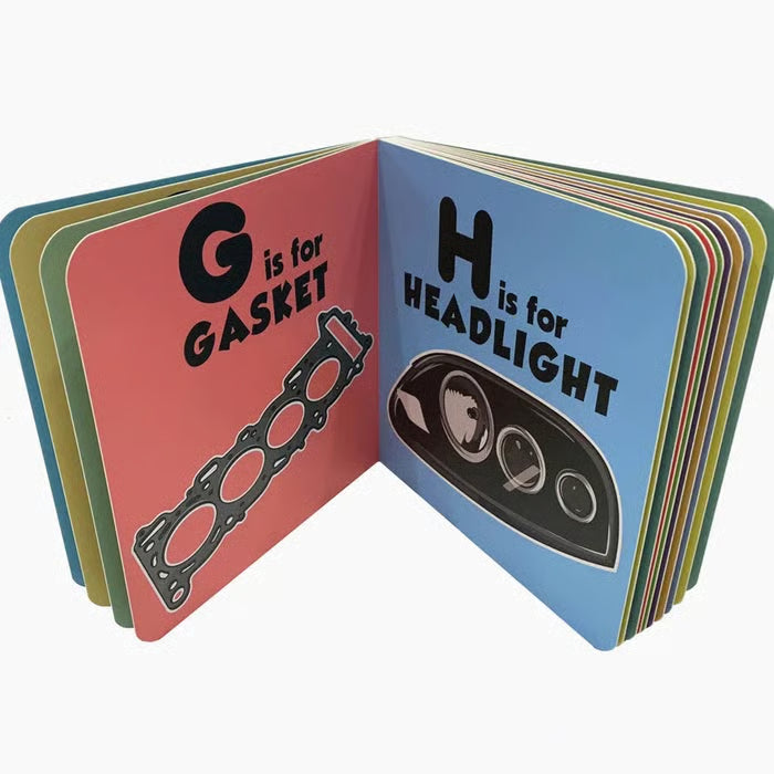ABC Book For Future Race Car Driver ~ Help little learners zoom from A to Z.
