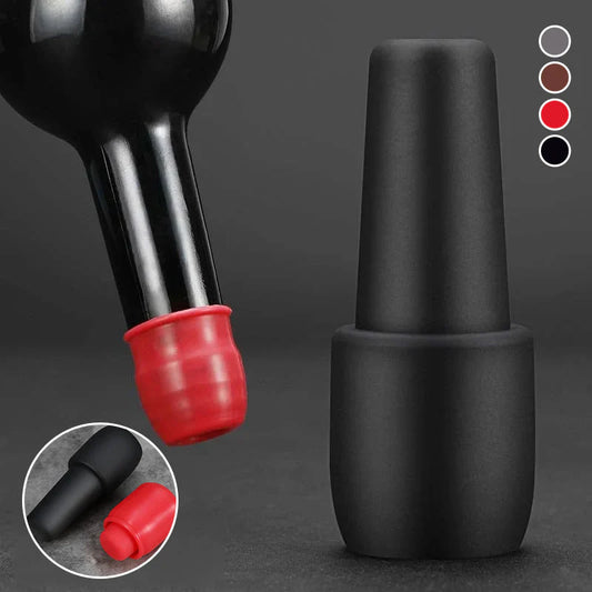 Silicone Bottle Stopper ~ Keep Your Wine Fresh with an Airtight Seal-