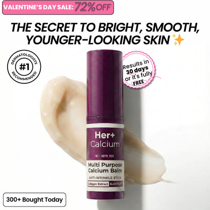 Multi Balm Calcium ~ Fill hollow areas and soften deep lines without needles.