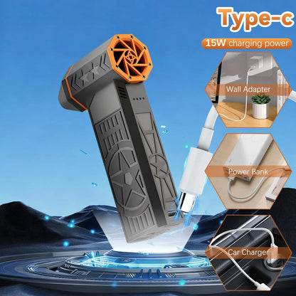 Thermal Snow Blower ~ Blasts snow off your car in seconds.