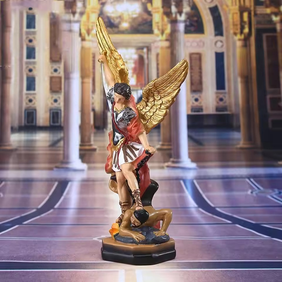 Archangel Michael Victory Statue