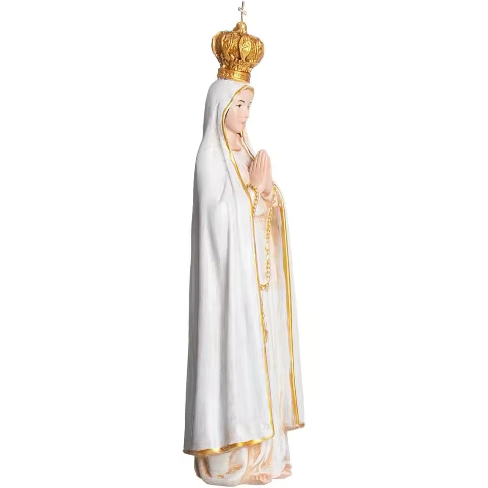 Fatima Virgin Mary Prayer Statue