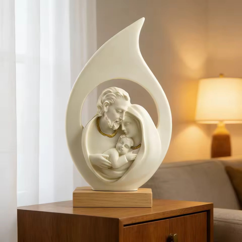 Sacred Family Love Sculpture