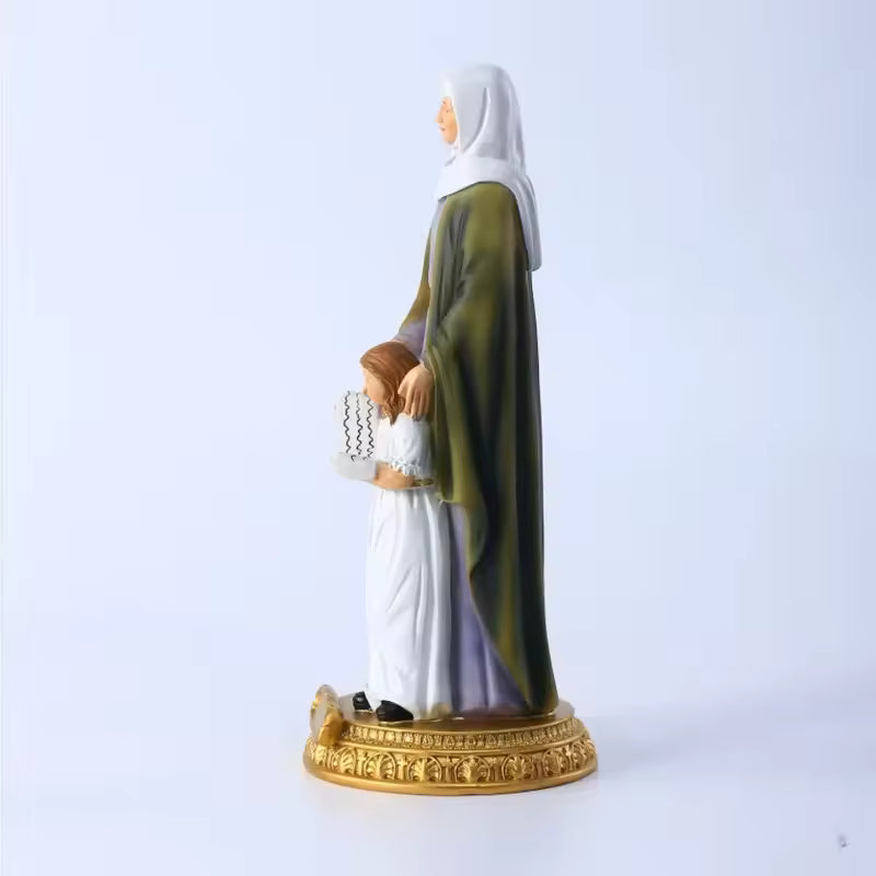 Saint Anne Teaching Mary Statue