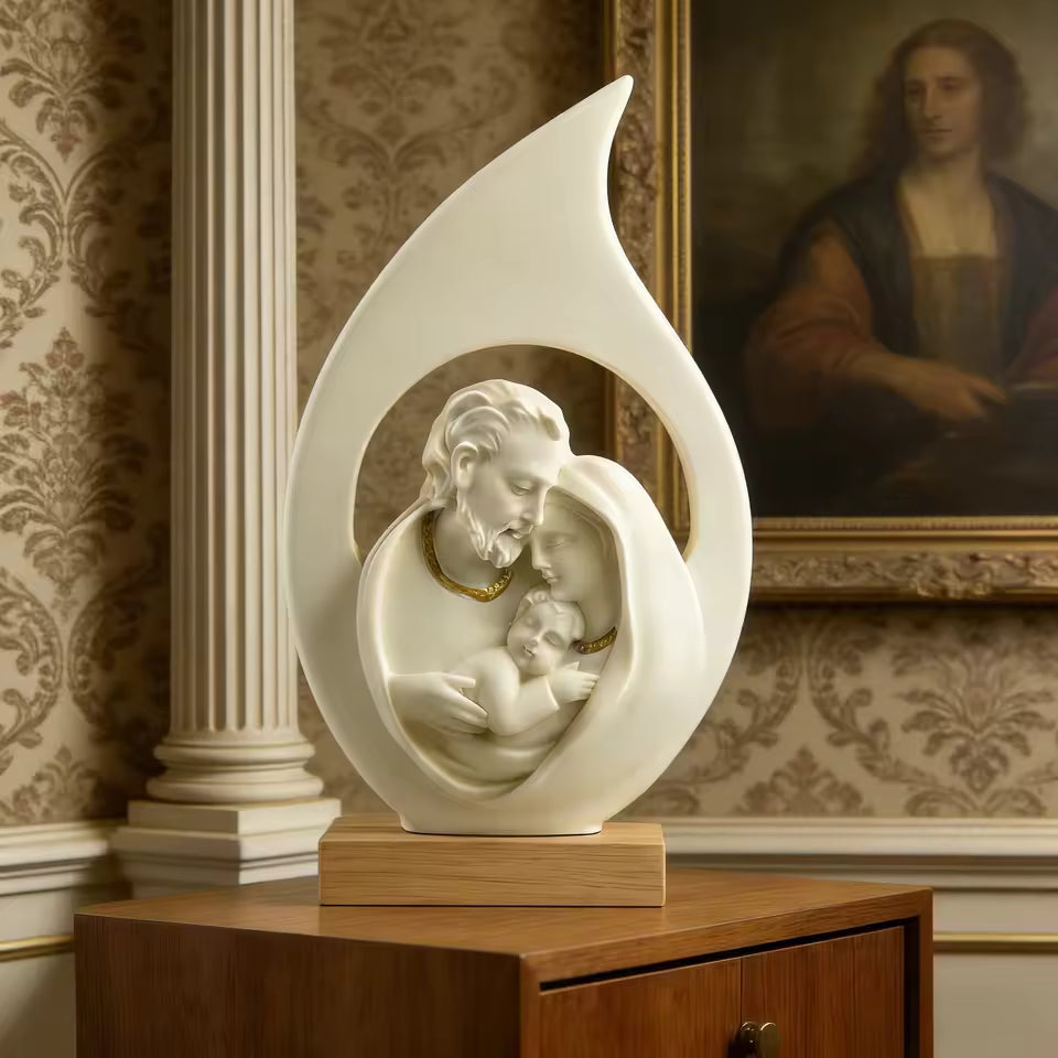 Sacred Family Love Sculpture