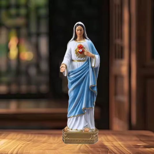 Holy Mother Mary Sacred Heart Statue