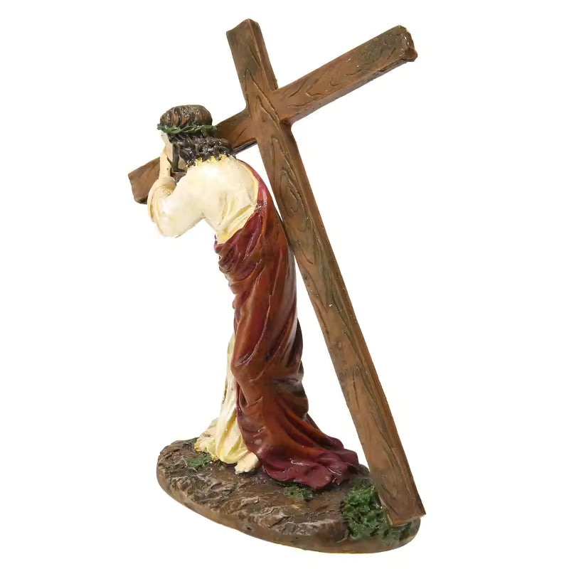 Christ Carrying the Cross Figurine