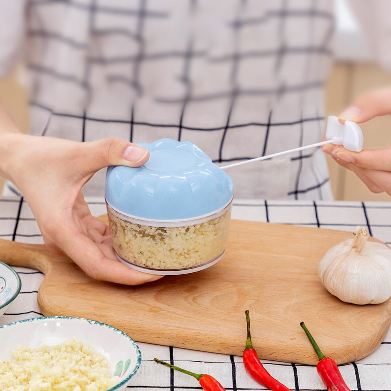 Manual Food Processor ~ Quick, Mess-Free Chopping Anytime, Anywhere