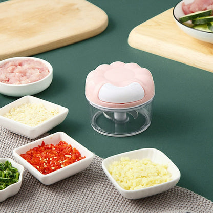 Manual Food Processor ~ Quick, Mess-Free Chopping Anytime, Anywhere