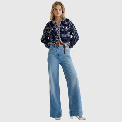 Tummy Control Denim Trousers ~ Smooth your waist, lengthen your legs, feel amazing all day