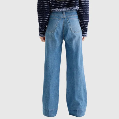 Tummy Control Denim Trousers ~ Smooth your waist, lengthen your legs, feel amazing all day