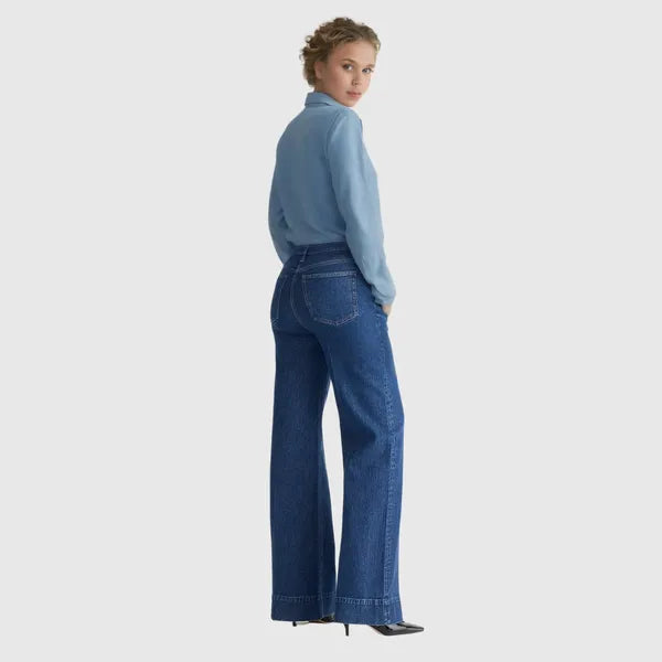 Tummy Control Denim Trousers ~ Smooth your waist, lengthen your legs, feel amazing all day