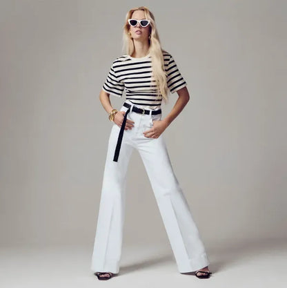 Tummy Control Denim Trousers ~ Smooth your waist, lengthen your legs, feel amazing all day