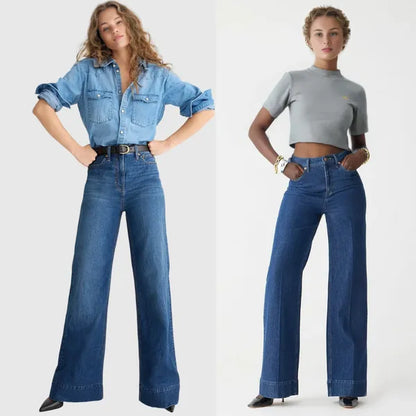 Tummy Control Denim Trousers ~ Smooth your waist, lengthen your legs, feel amazing all day