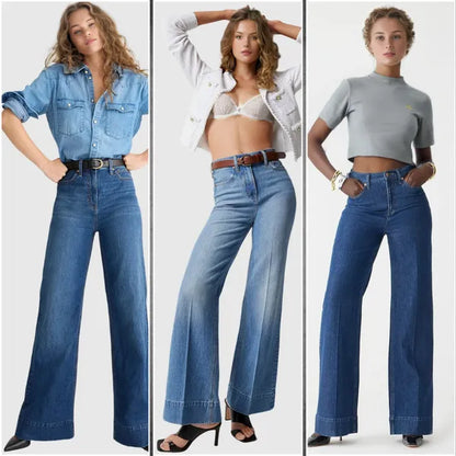 Tummy Control Denim Trousers ~ Smooth your waist, lengthen your legs, feel amazing all day