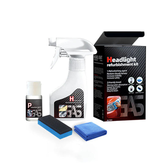 Headlight Restoration Kit ~ Bring back shine and improve nighttime safety.