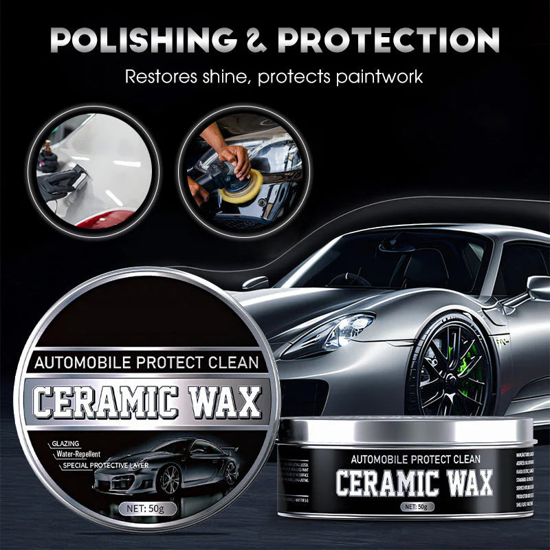 Titanium Ceramic Wax Cream ~ Mirror-like shine without the detail shop.